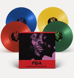 Fela Kuti - Best of the Black President (Color Vinyl, Red, Green, Blue, Yellow)