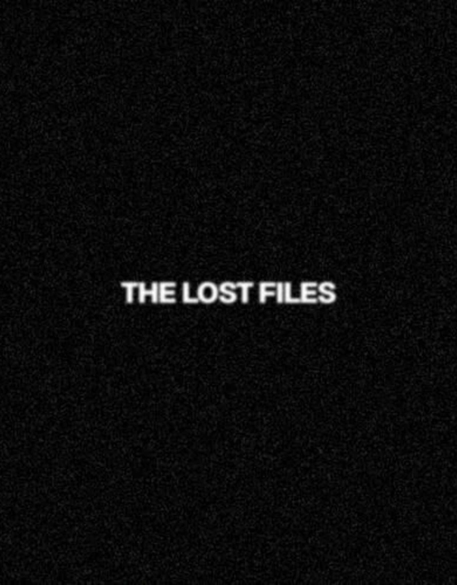 Ski Mask the Slump God - The Lost Files (Glittery Black Ice Vinyl)