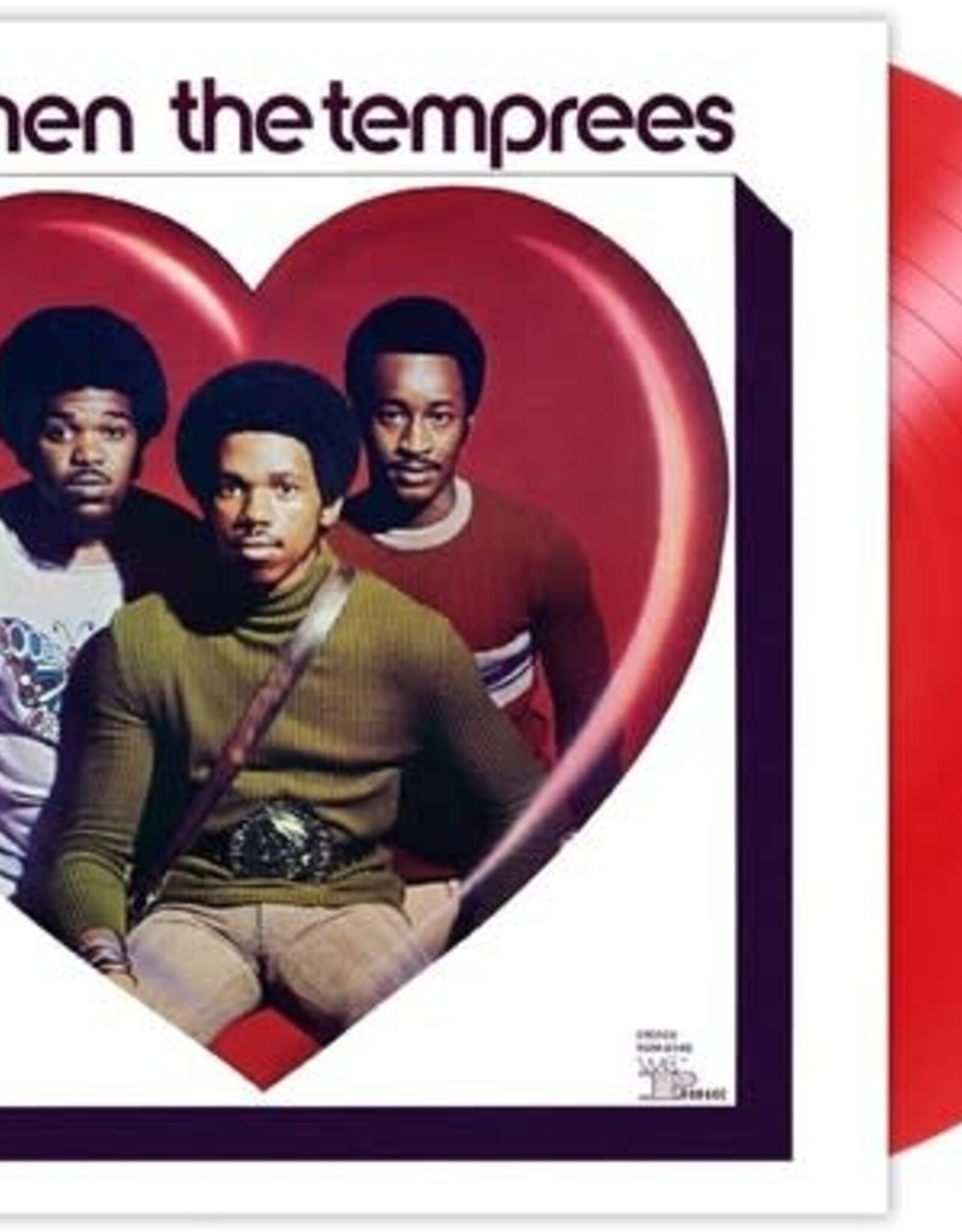 The Temprees - Lovemen (All-Analog) (Valentine Red Pet Plastic Vinyl)