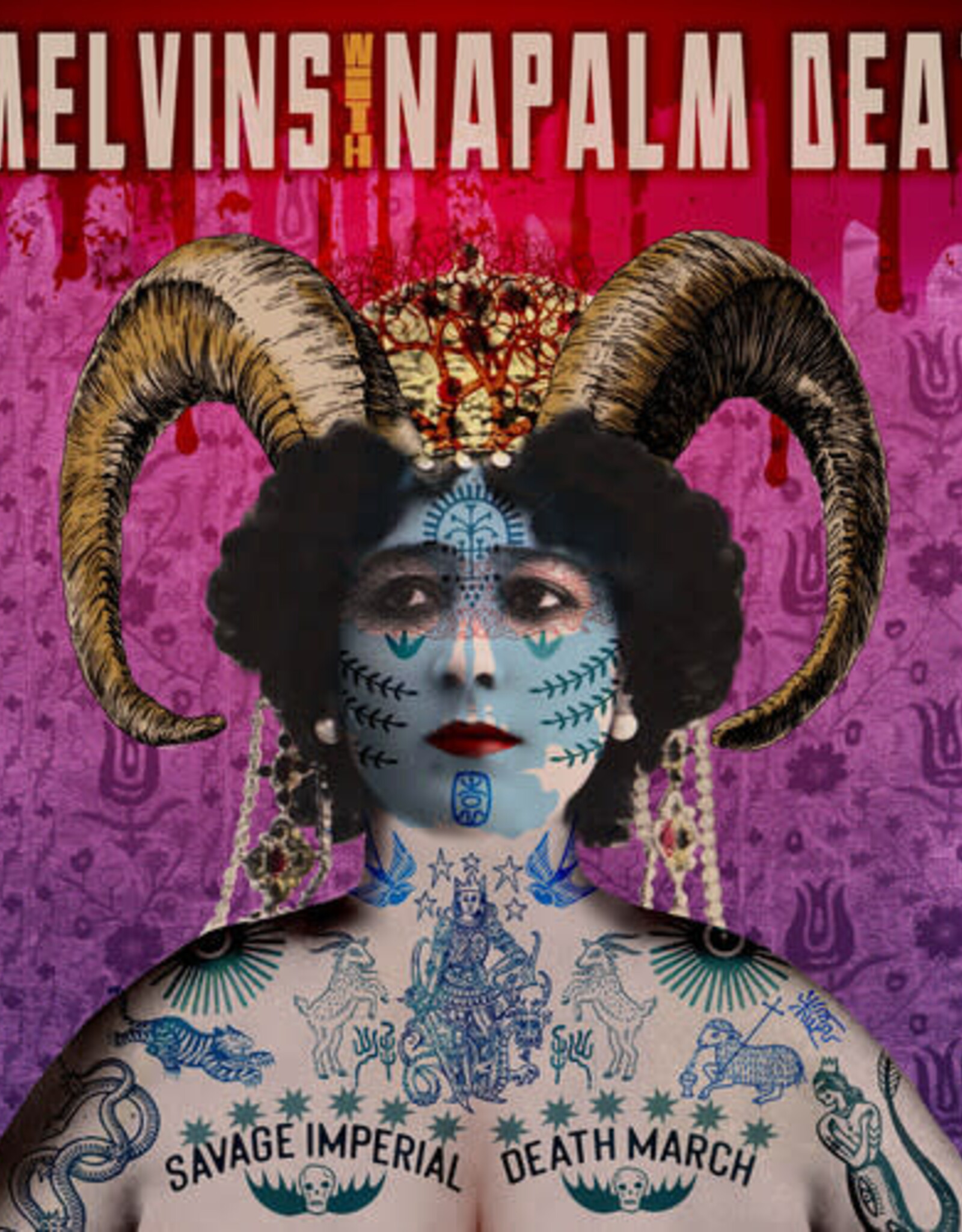 Melvins with Napalm Death - Savage Imperial Death March (Indie  Exclusive)(Orchid Vinyl LP)