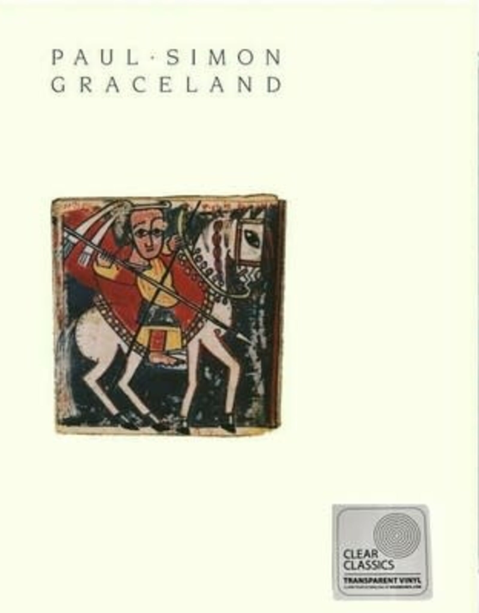 Paul Simon - Graceland (Clear Vinyl)