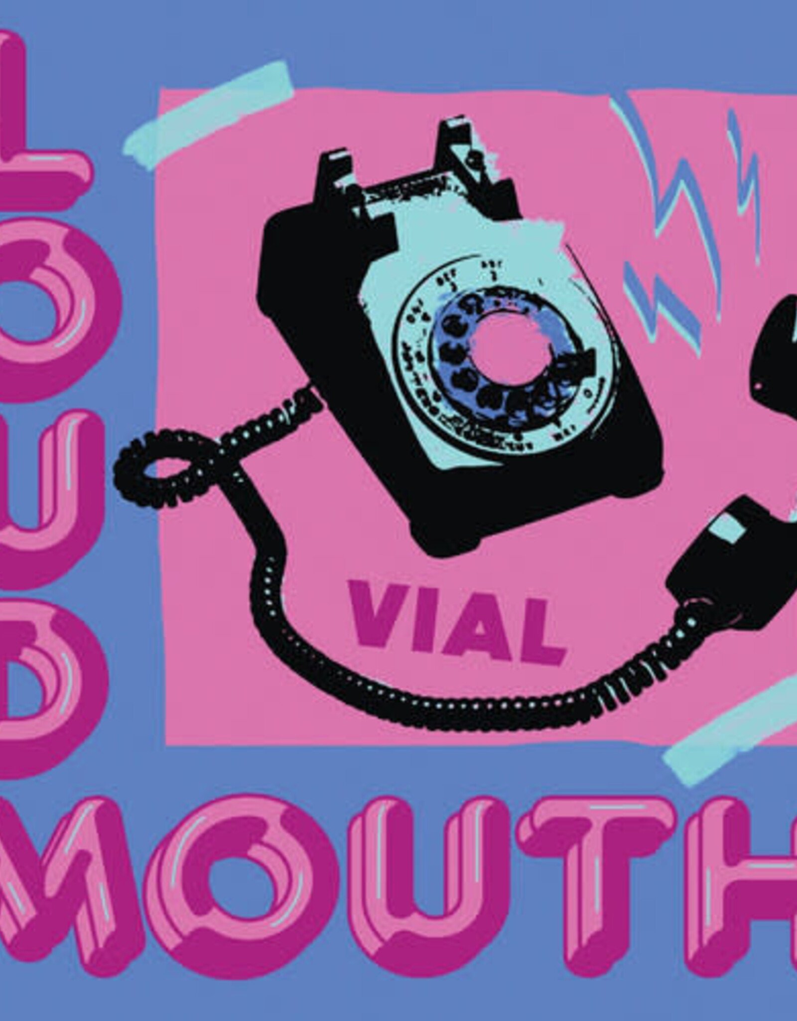 Vial - Loudmouth (Ice & Aqua Blue)