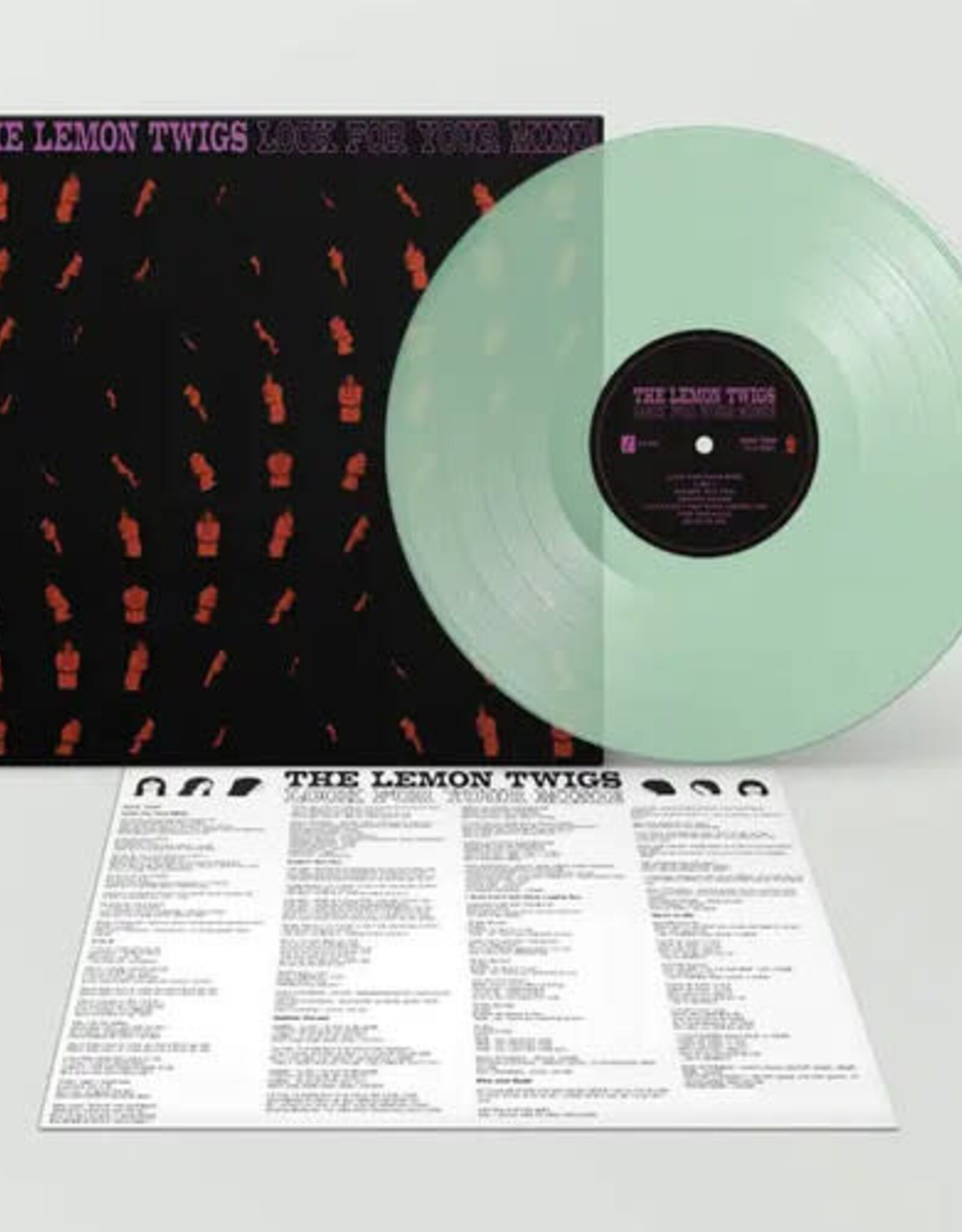 The Lemon Twigs - Look For Your Mind!-  (Transparent Day Vinyl)