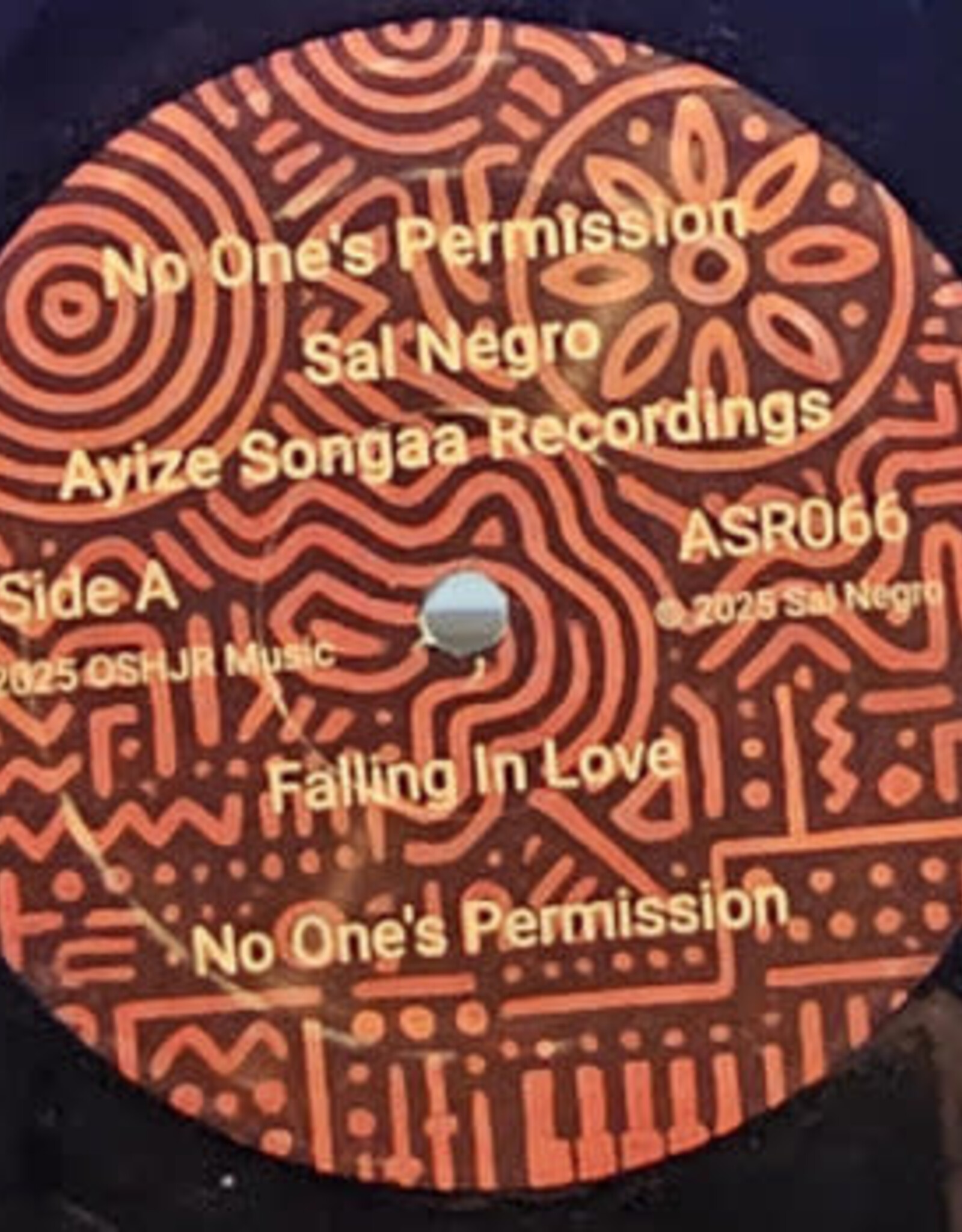 Sal Negro - No One's Permission Limited Edition Vinyl EP