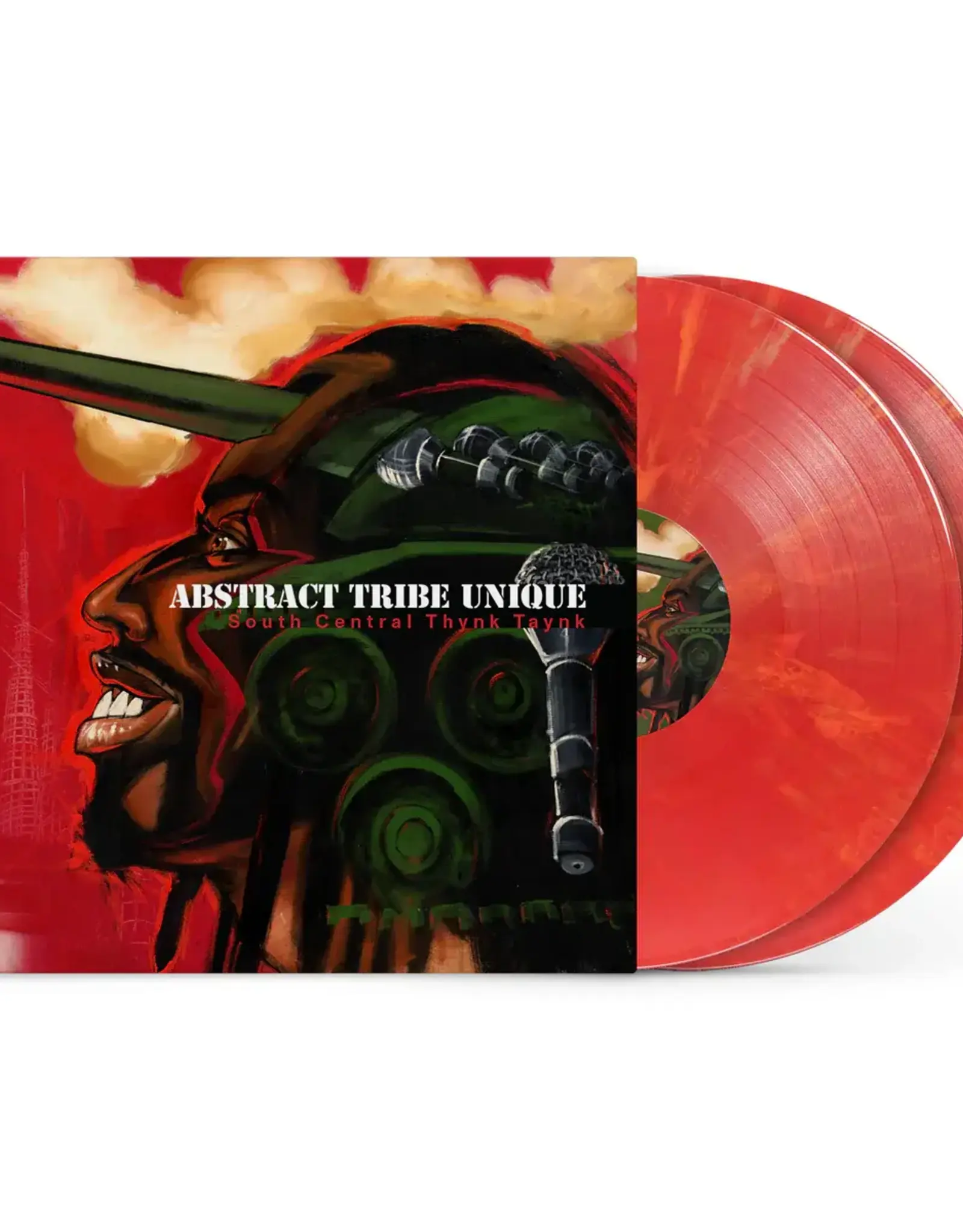 Abstract Tribe Unique  - South Central Thynk Taynk (Remastered) -  (Red Marble Vinyl)