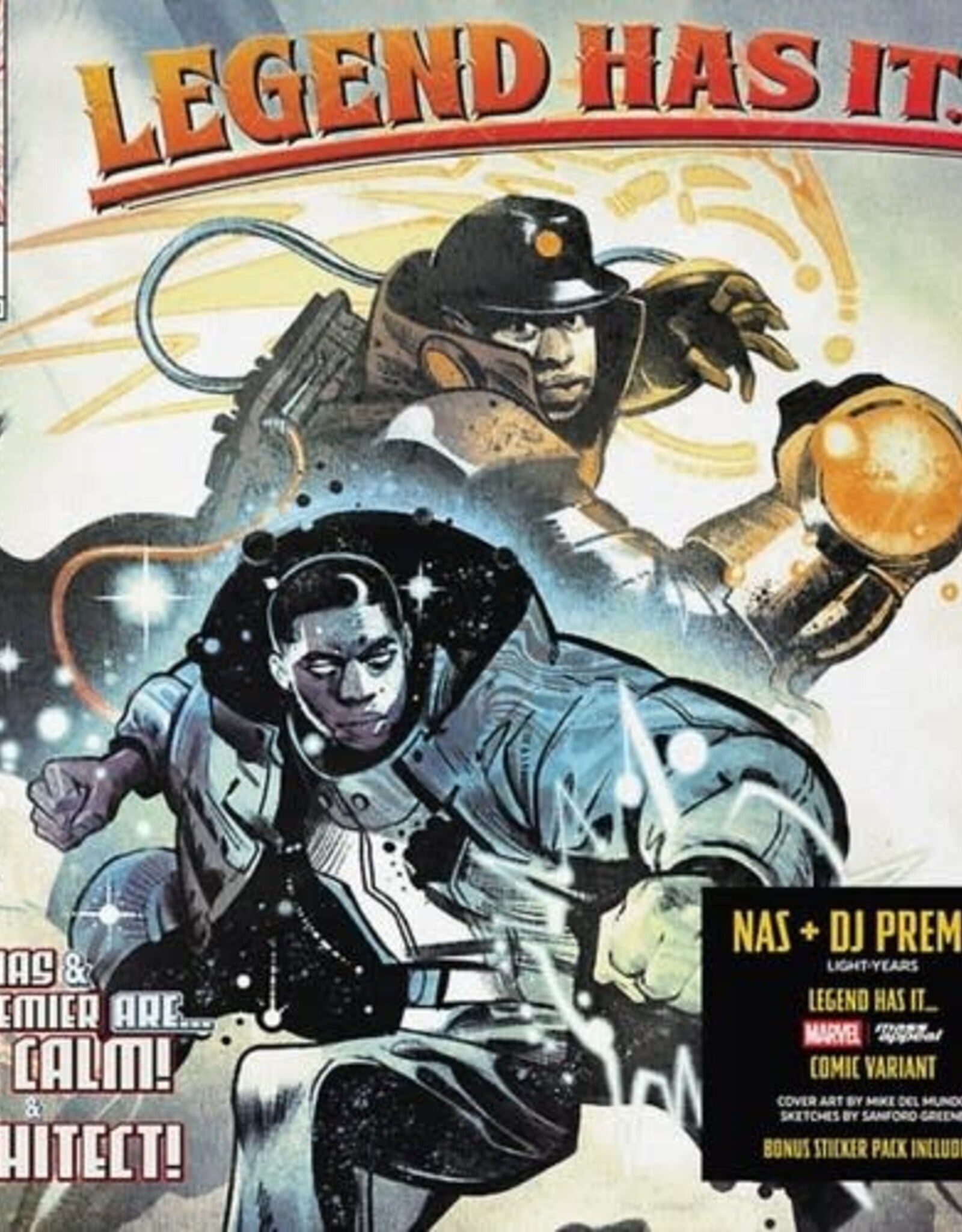 Nas - Light-Years (Marble Vinyl, Marvel Alt. Cover)