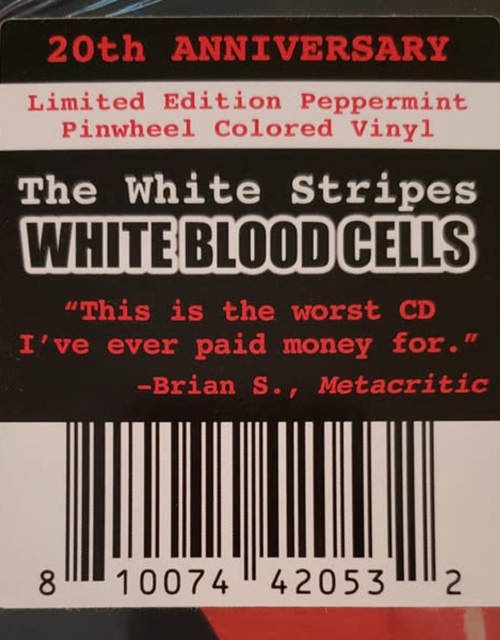 The White Stripes - White Blood Cells (Peppermint Pinwheel Vinyl)