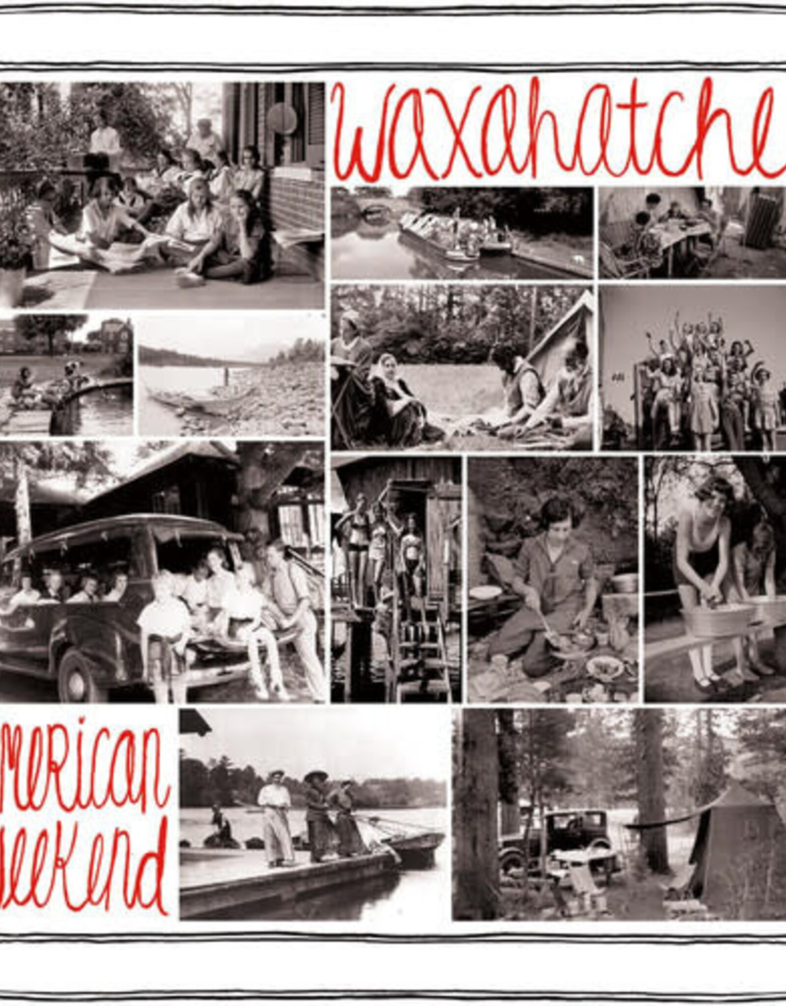 Waxahatchee - American Weekend (RED/WHITE SWIRL VINYL)