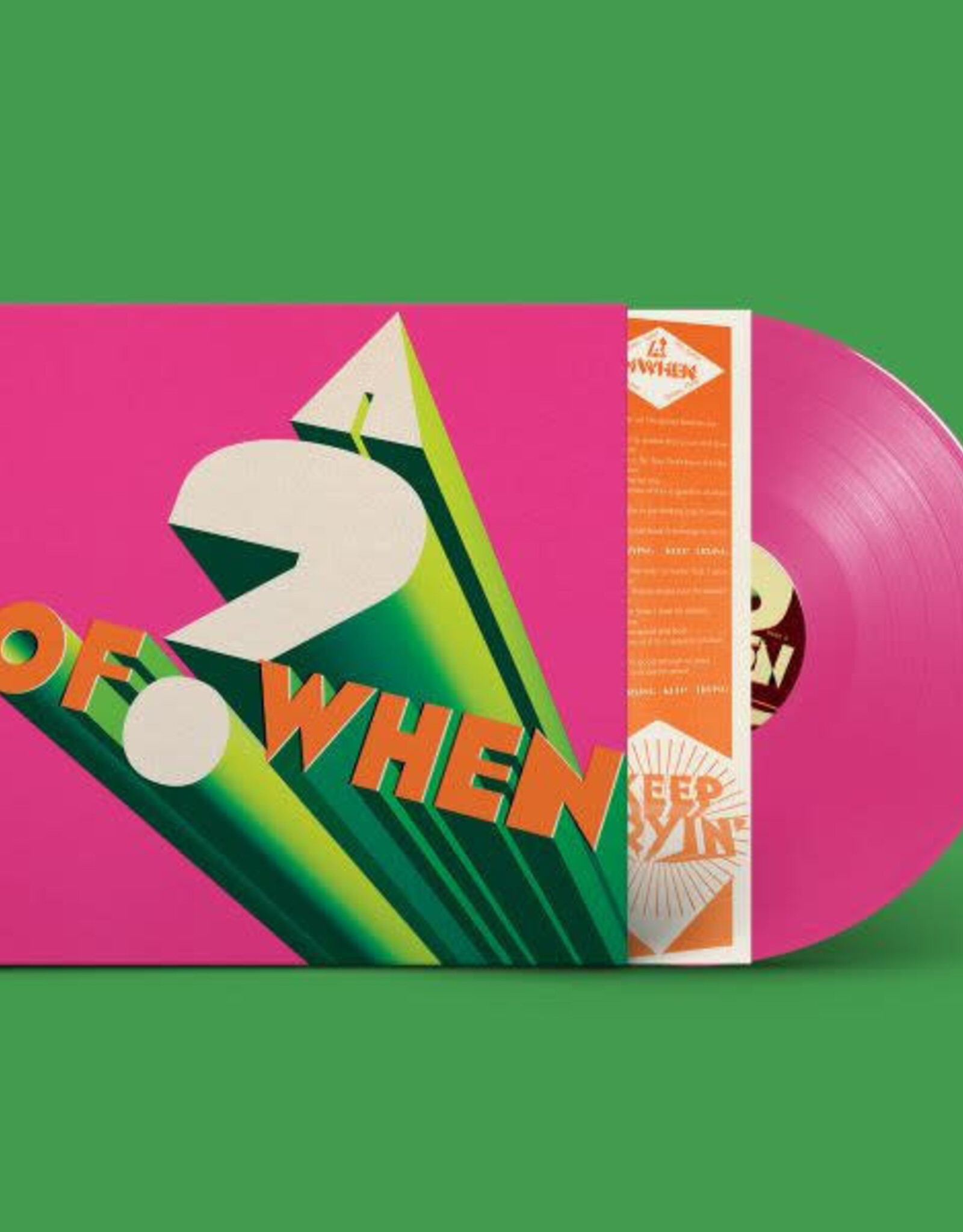 Panda Bear & Sonic Boom / A ? of WHEN Pink Vinyl