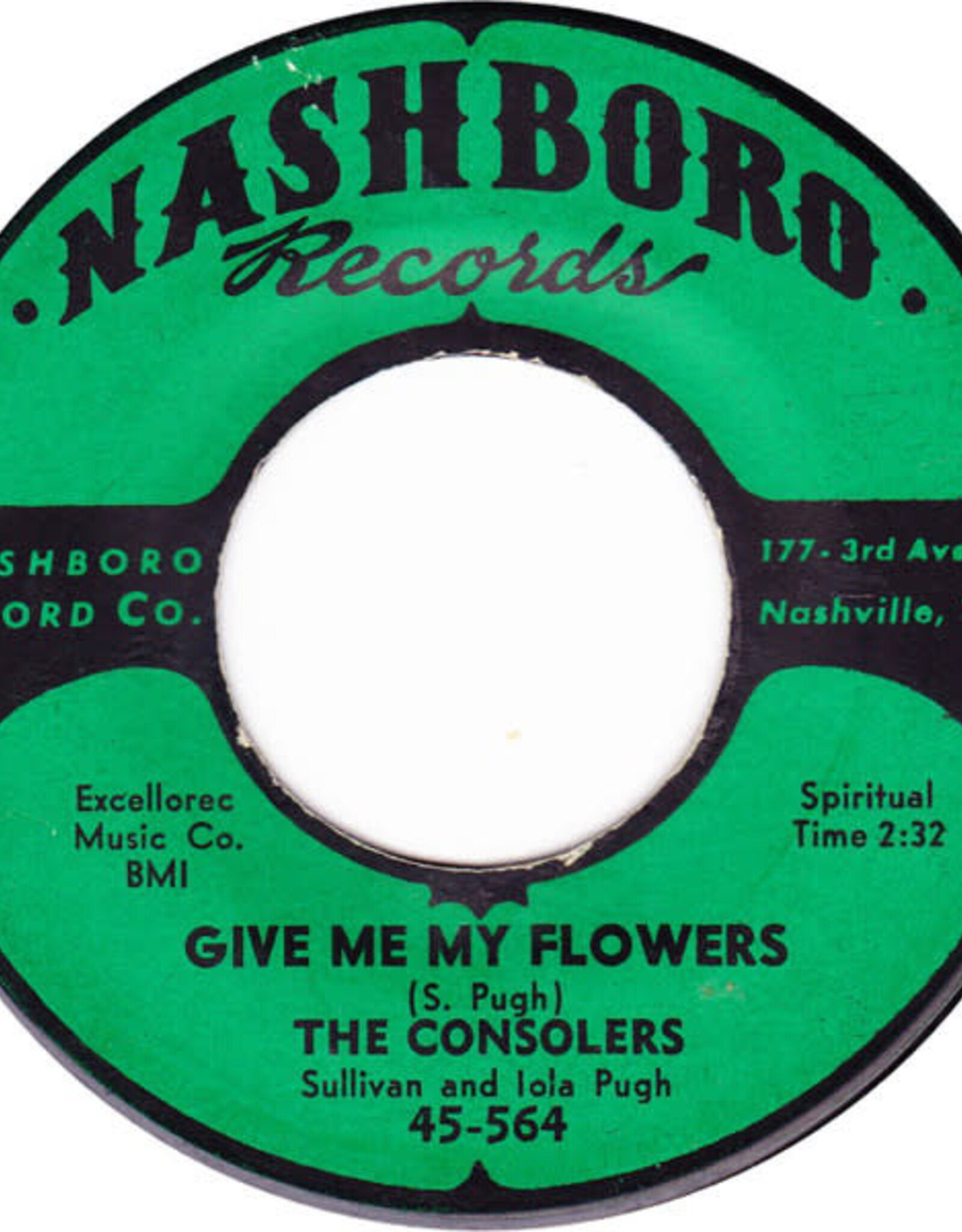 Give Me My Flowers - Powerhouse Gospel Music From The 50'S And 60'S On Nashboro Records