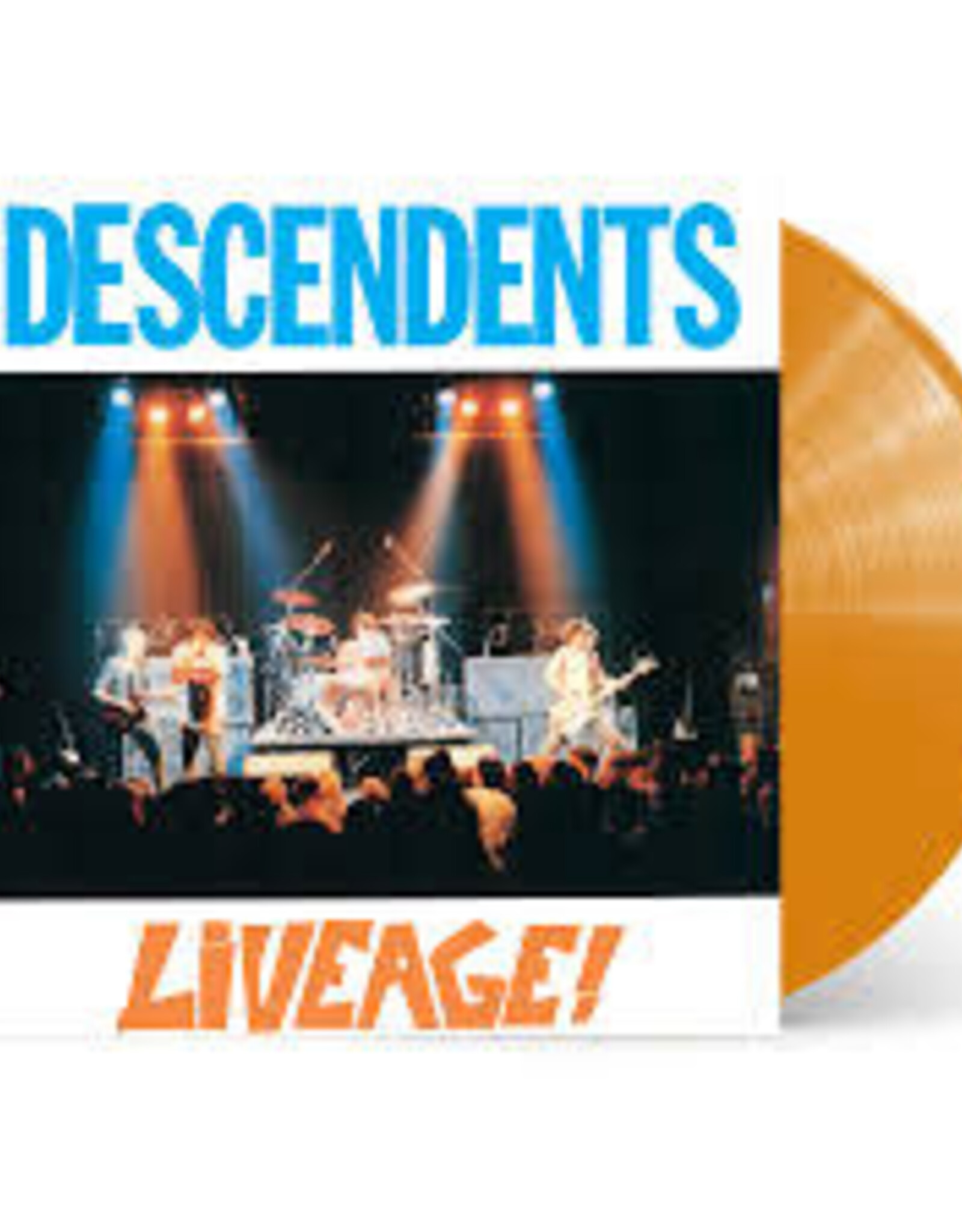 Descendents  - Liveage! -  (Transparent Orange Vinyl)