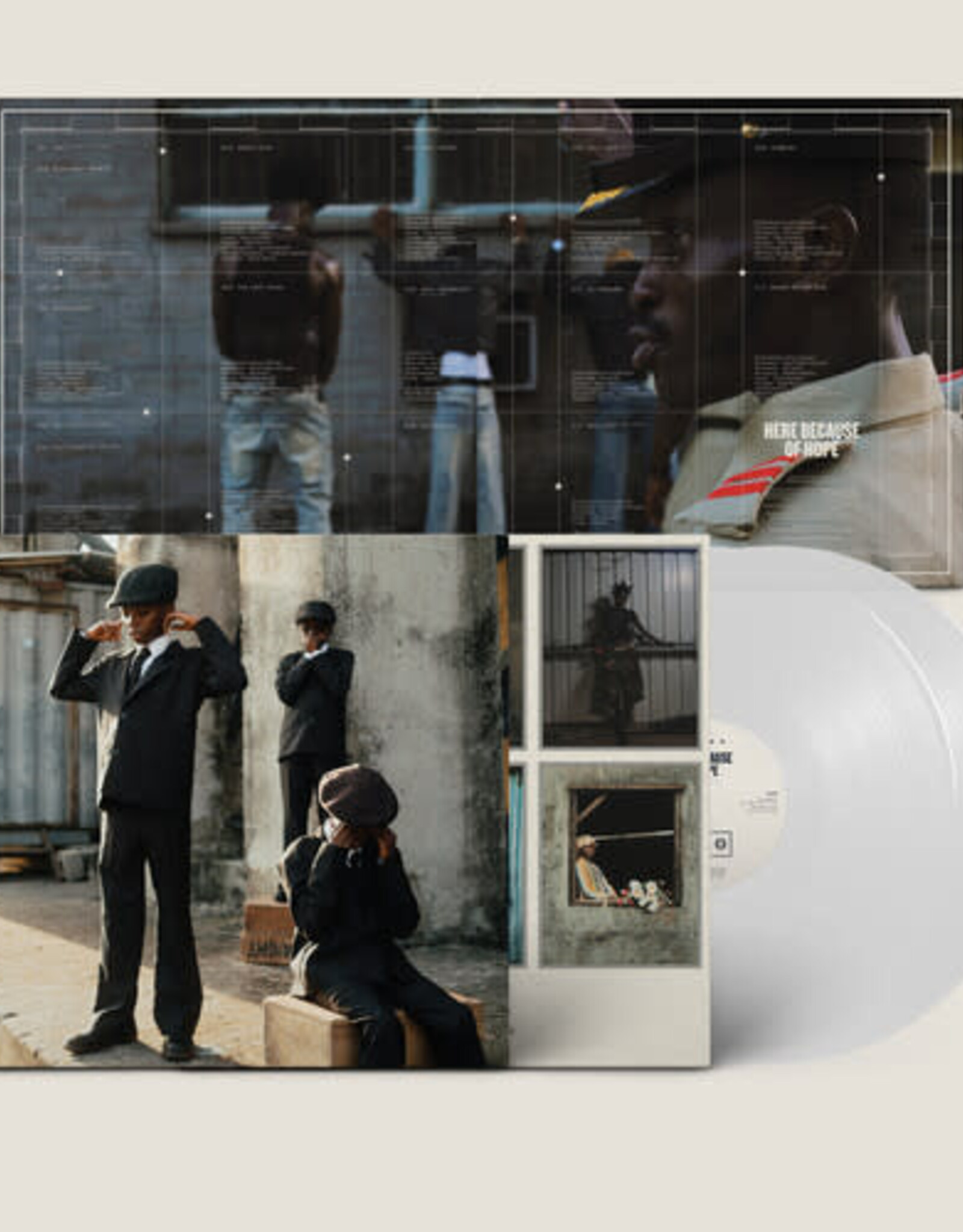 Ezra Collective - Here Because of Hope (White Vinyl)