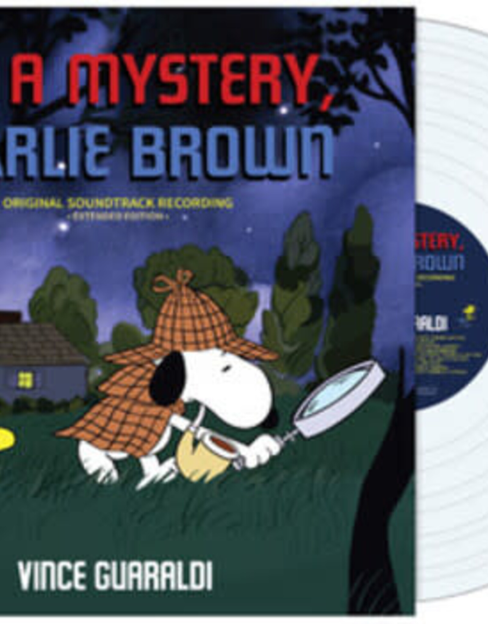 Vince Guaraldi - It's a Mystery, Charlie Brown (Magnifying Glass Clear Vinyl)