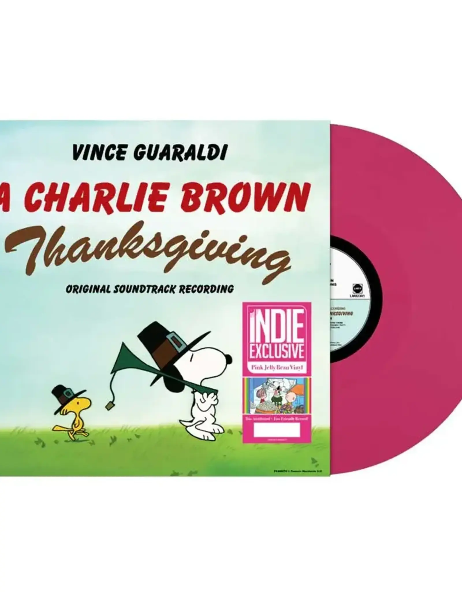 Vince Guaraldi - A Charlie Brown Thanksgiving (Pink Jelly Bean Vinyl)