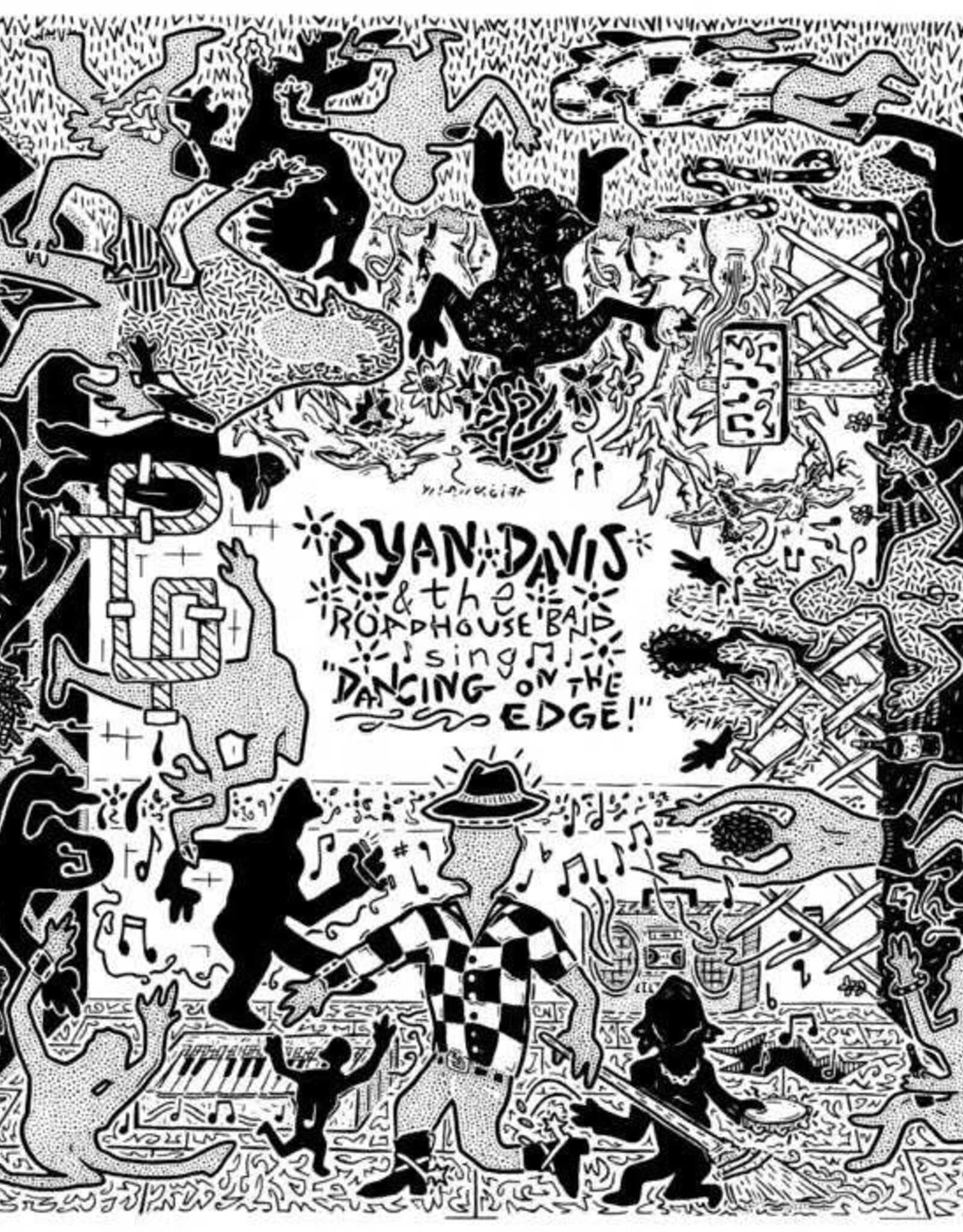 Ryan Davis and the Roadhouse Band - Dancing on the Edge (Coral Pink/Orange Vinyl)