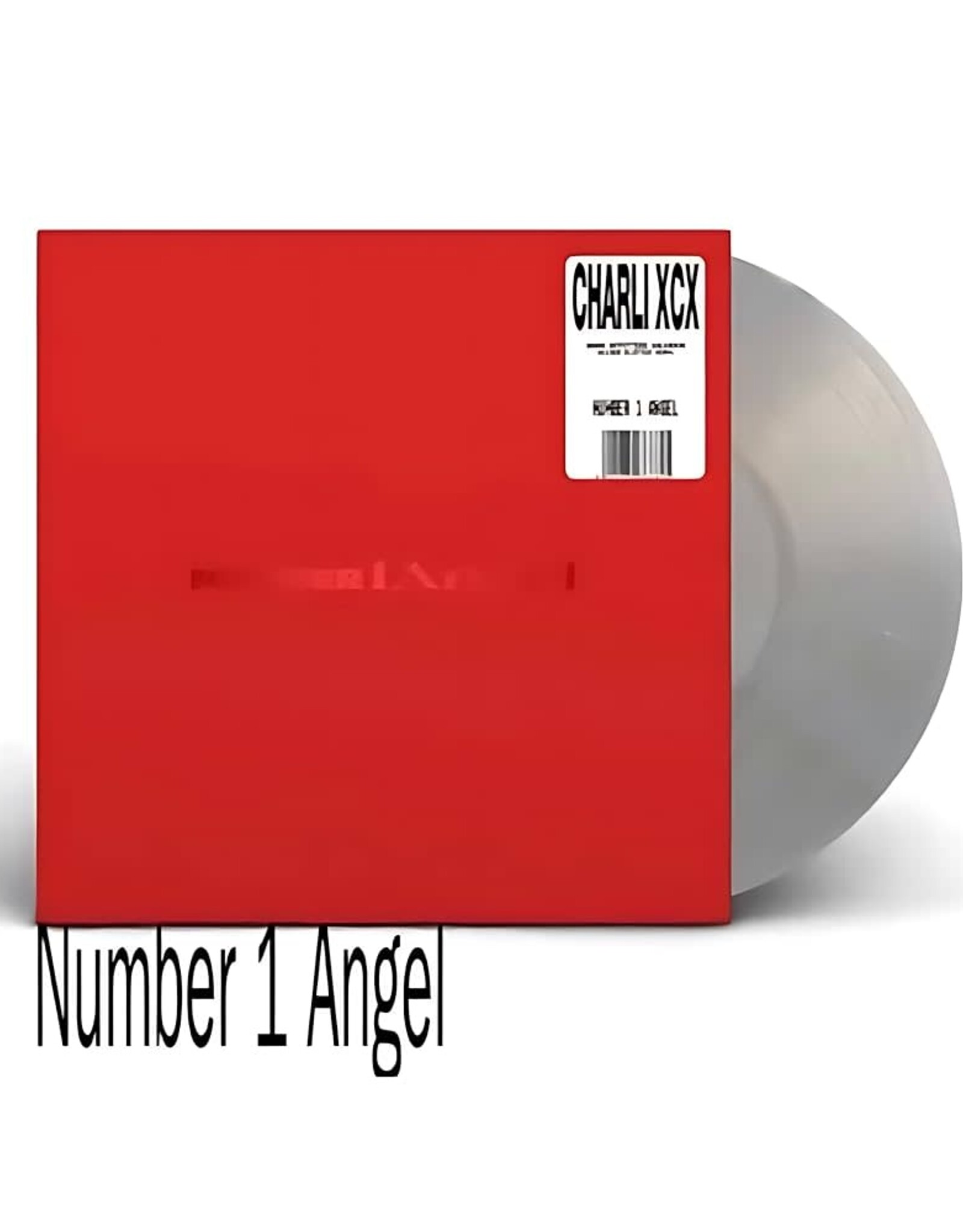 Charli XCX - Number 1 Angel Limited Edition Silver Glitter