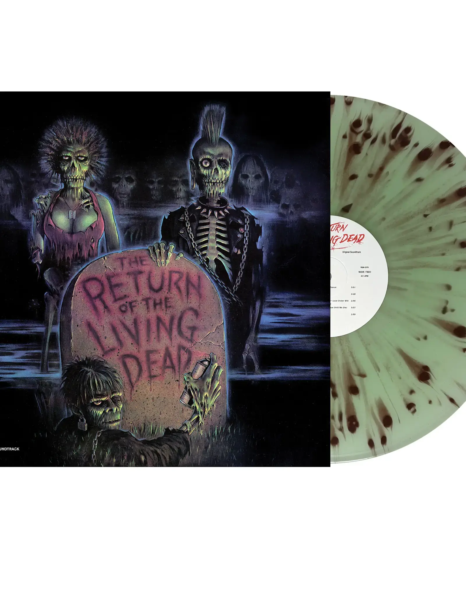 Various Artists The Return of the Living Dead - Original Soundtrack (RADIOACTIVE GREEN WITH BROWN TARMAN SPLATTER VINYL)