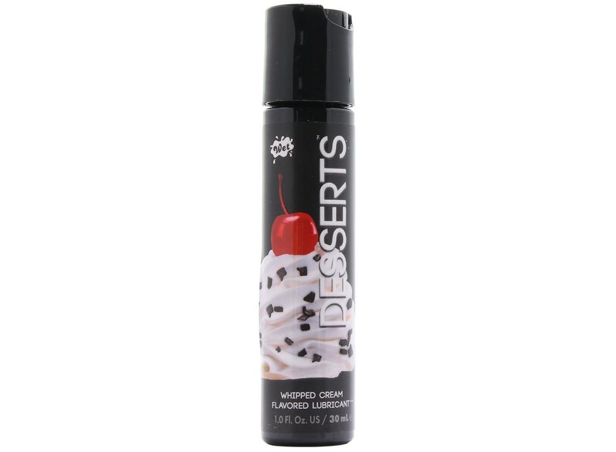 Desserts Flavored Lube 1oz/30ml in Whipped Cream