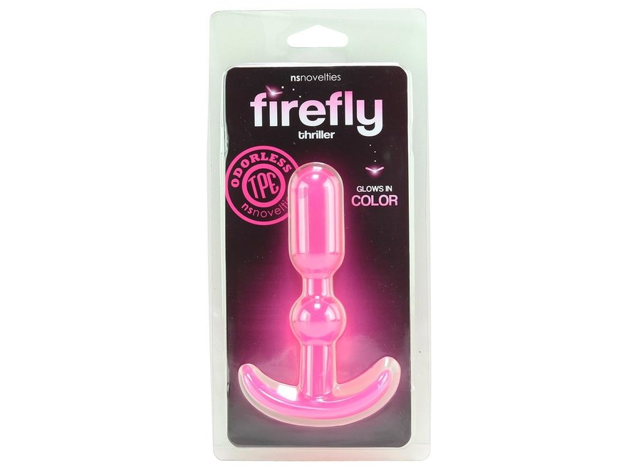 Firefly Glow in the Dark Thriller Plug in Pink