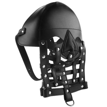Ouch by Shots - Leather Male Mask - Black
