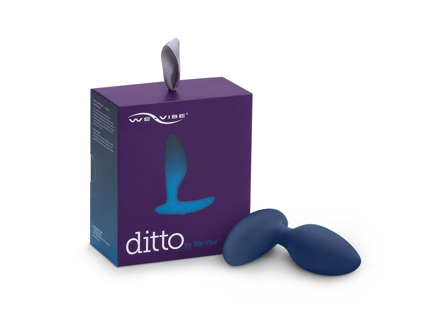 Ditto by We-Vibe Vibrating Anal Plug, Blue