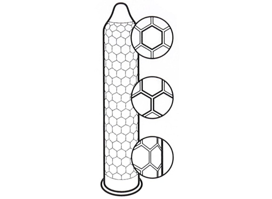 Lelo Hex Respect XL Condoms 12-Pack