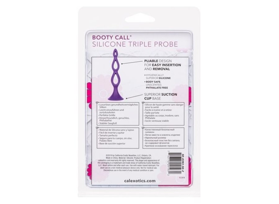 Calexotics – Booty Call Triple Probe – Purple