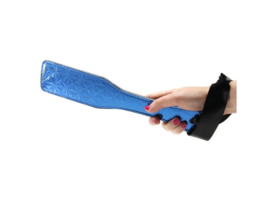 Whip Smart Dual Sided Spanking Paddle in Blue