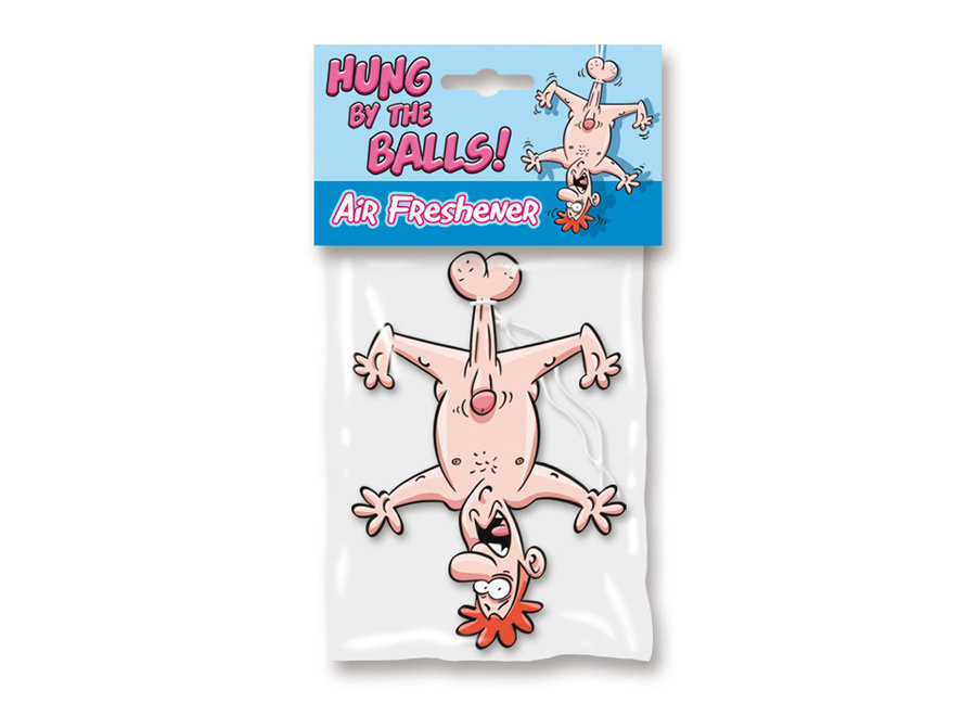 Hung by the balls! - Air freshners