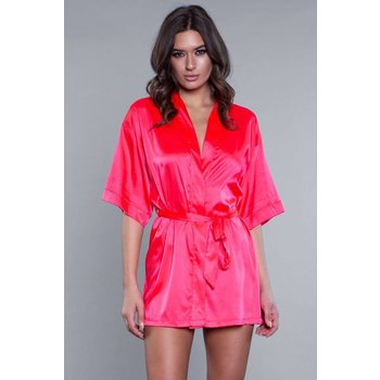 Home Alone Robe - Hot Pink- L