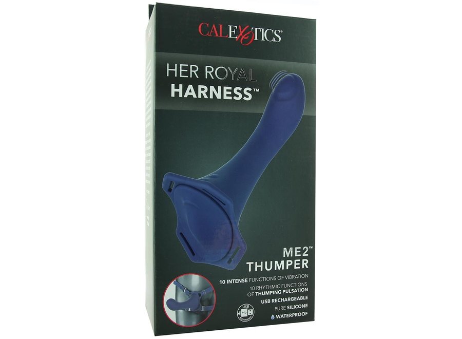 ME2 Thumper Vibrating Silicone Strap-On