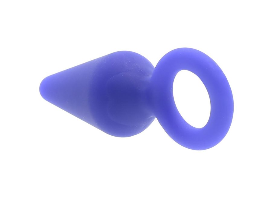 Luxe Candy Rimmer Small Butt Plug in Indigo