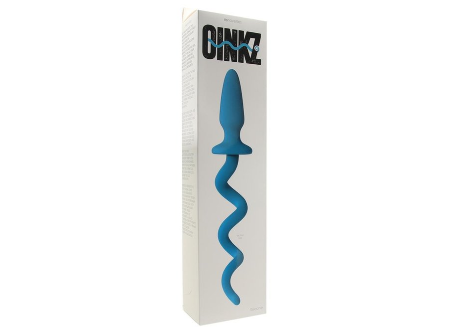 NS Novelties - Oinkz Pig Tail Plug -Blue
