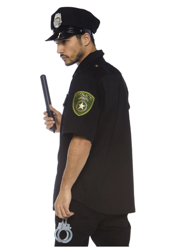 Men's Cuff Em' Cop Police Costume-XL