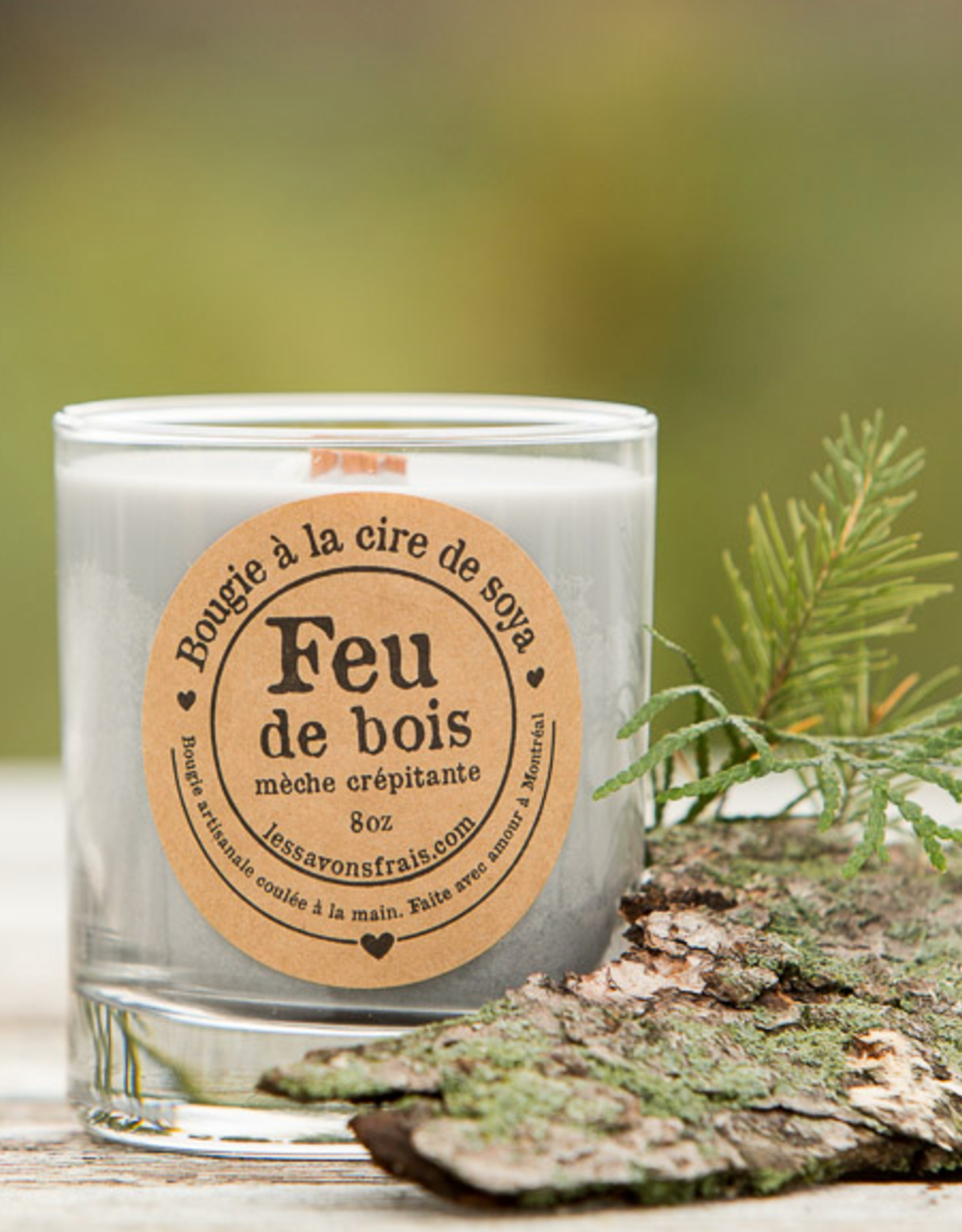 Bougie Feu de Bois-parfumerie de Megève