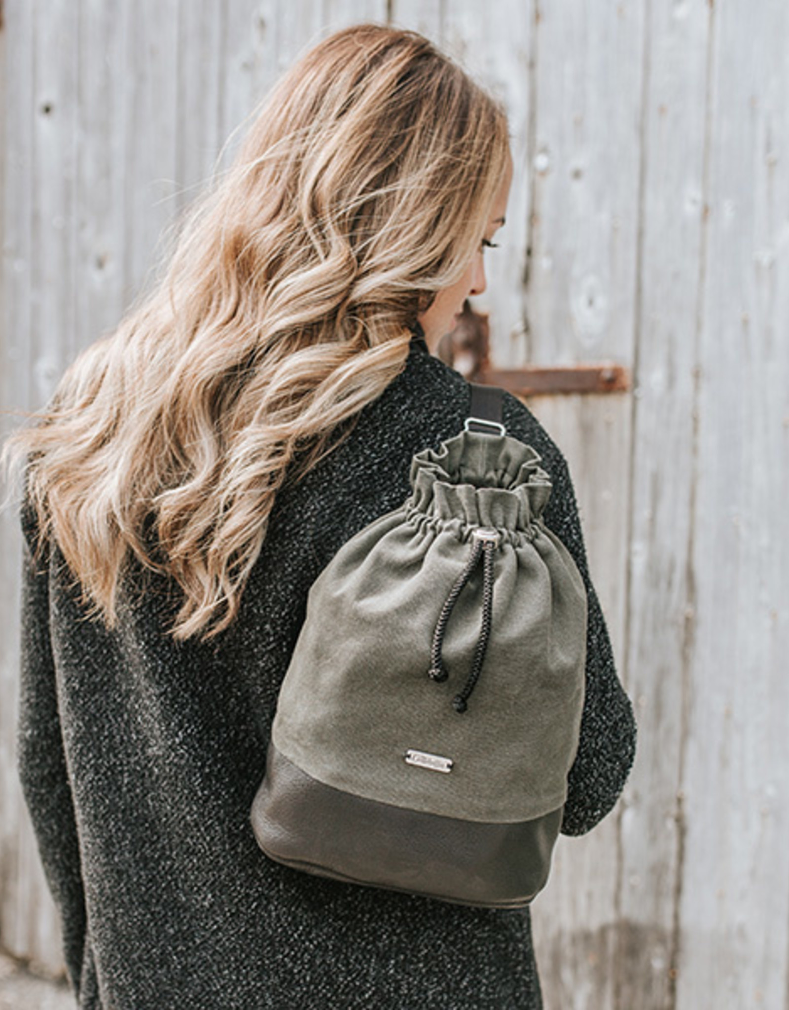 Sac Baluchon Par Coachella Kaki Boutique Bonjour Montreal