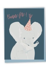 CARTES DE SOUHAITS BONNE FÊTE ÉLÉPHANT