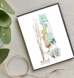CARTE DE SOUHAITS : AVENUE COLONIALE