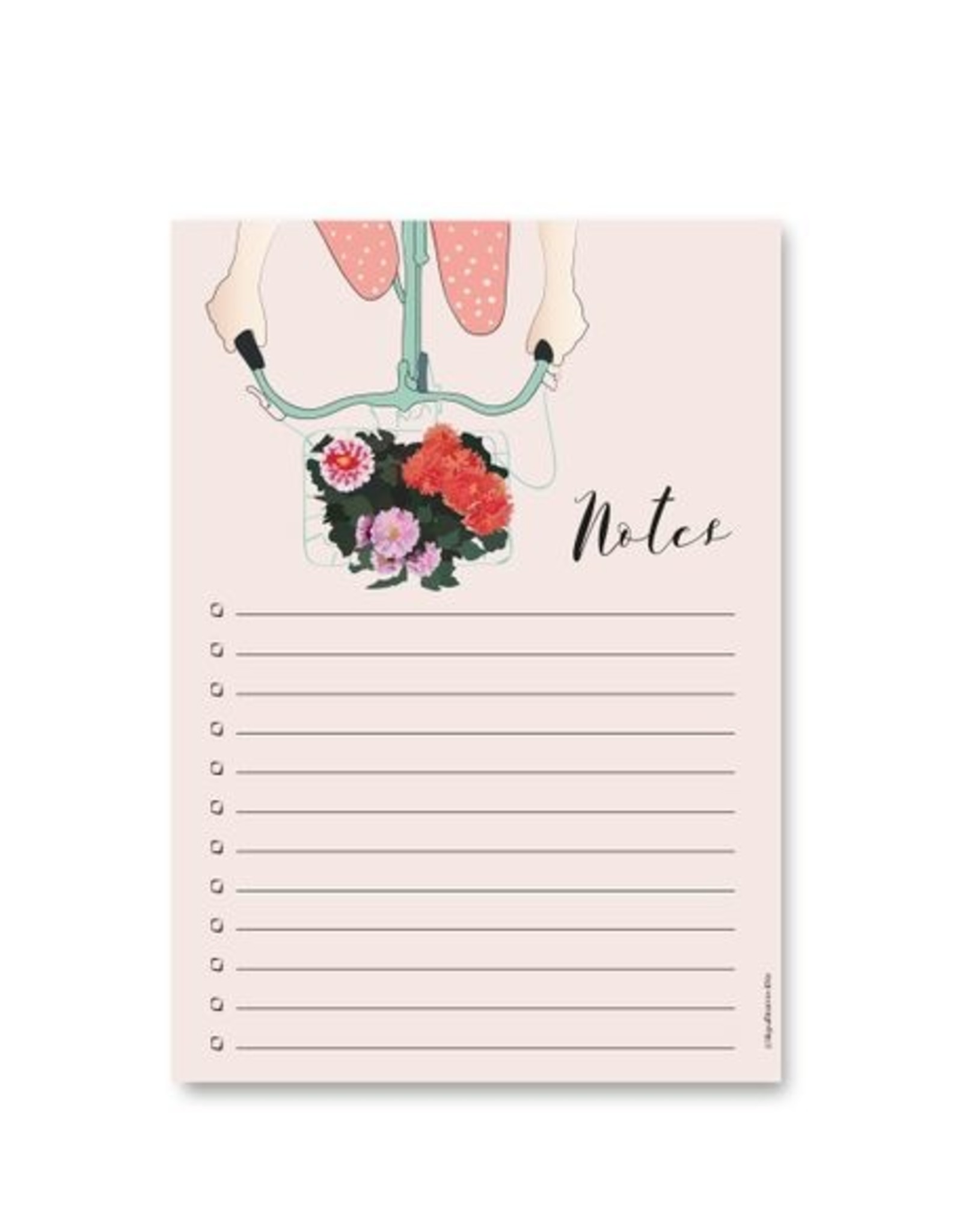 BLOC NOTES BICYCLETTE
