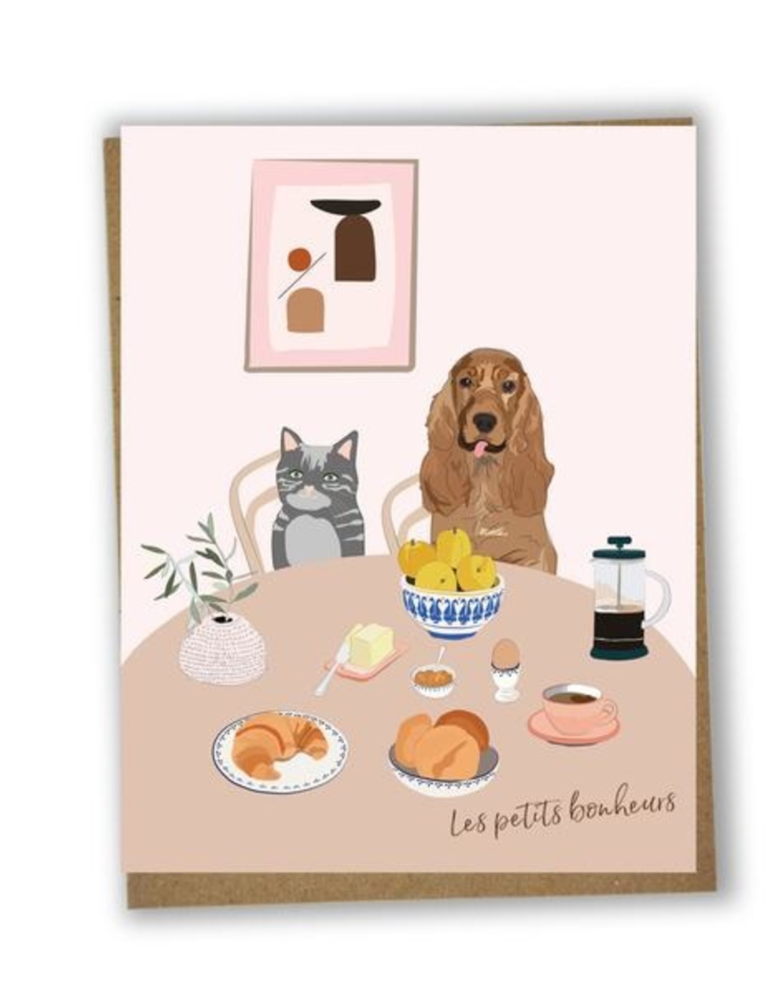 CARTE DE SOUHAITS : LES PETITS BONHEURS