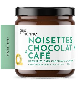 TARTINADE : CHOCOLAT NOIR & CAFE ALLO SIMONNE