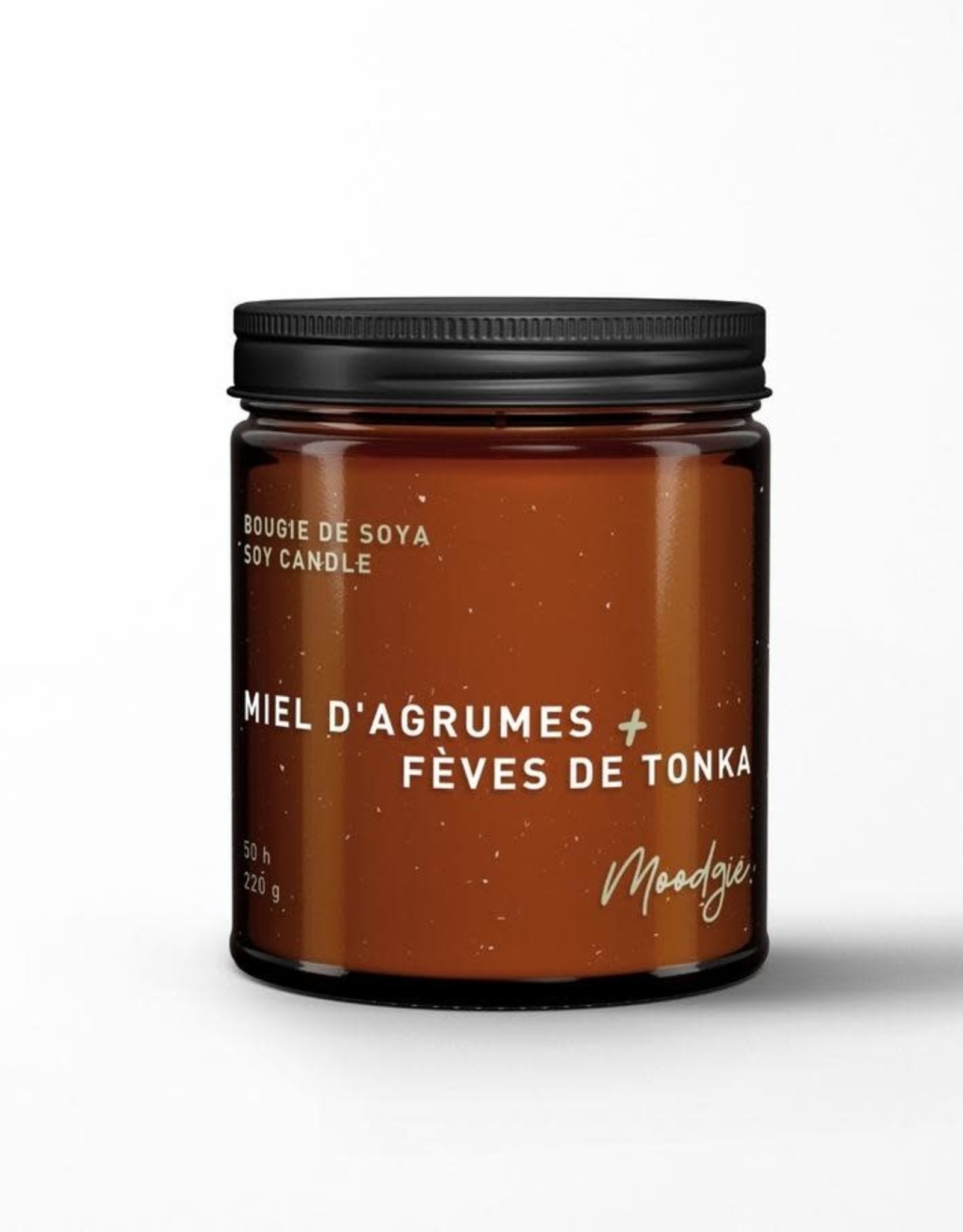 Moodgie BOUGIE : MIEL D'AGRUMES + FÈVES DE TONKA