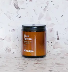 Moodgie BOUGIE : TECK + ÉPICES