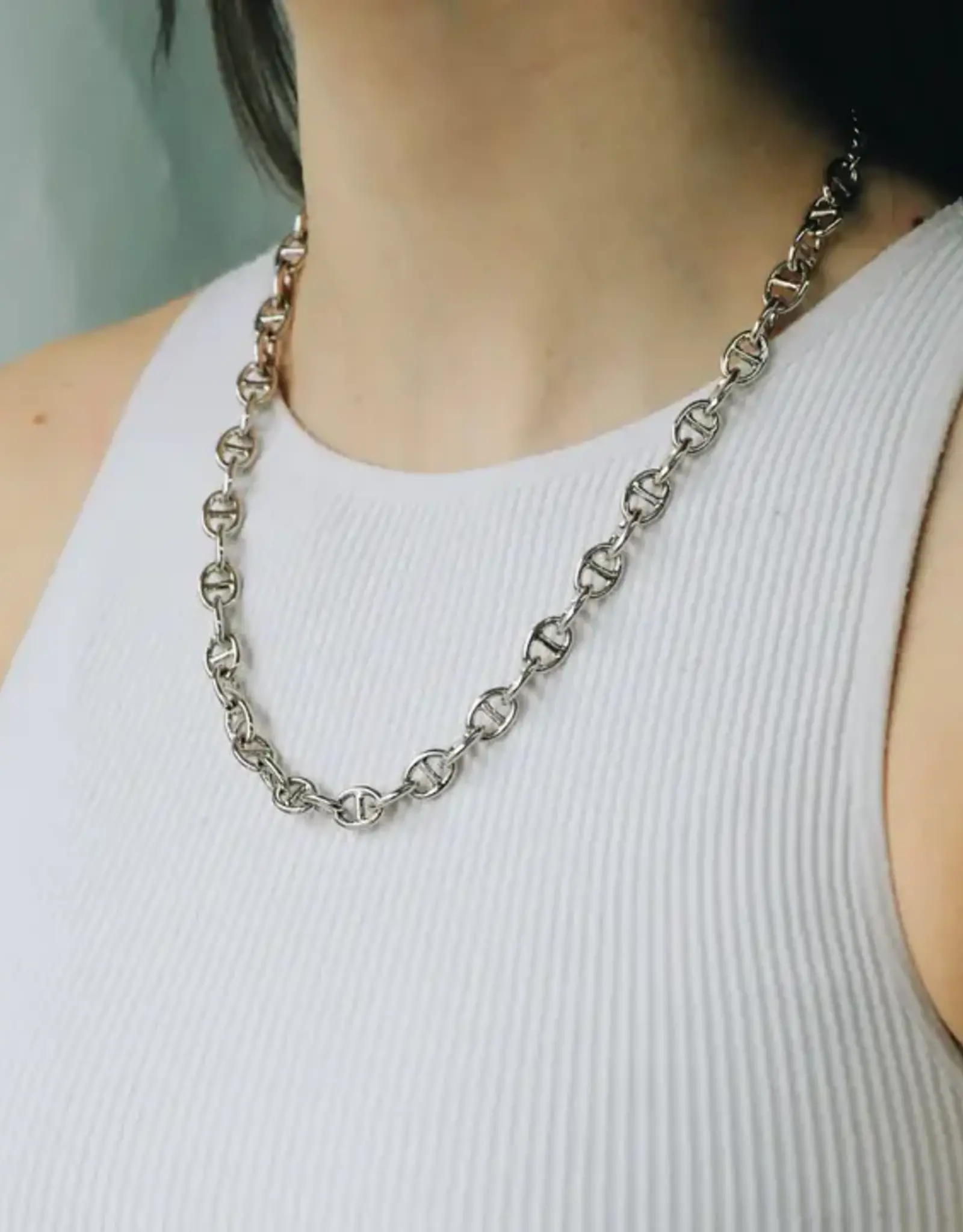 COLLIER : KATIA ARGENT