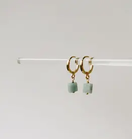 BOUCLES D'OREILLES : LIO VERT