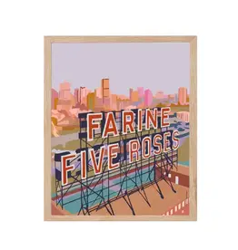 AFFICHE : FARINE FIVE ROSES (LILI G.) 12x16