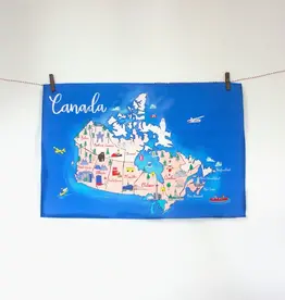Creationz by Catherine LINGE À VAISSELLE : MAP CANADA