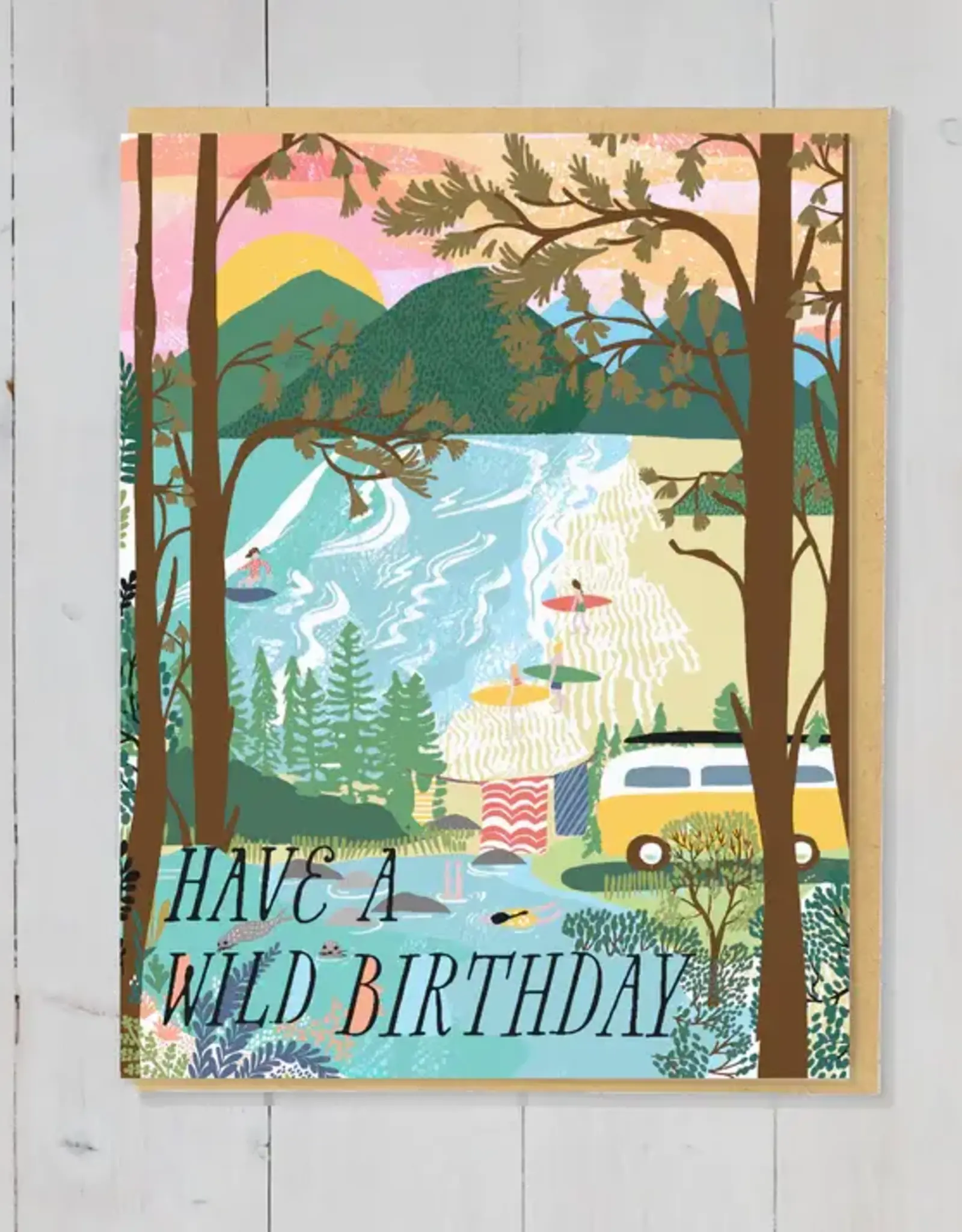 CARTE DE SOUHAITS : HAVE A WILD BIRTHDAY