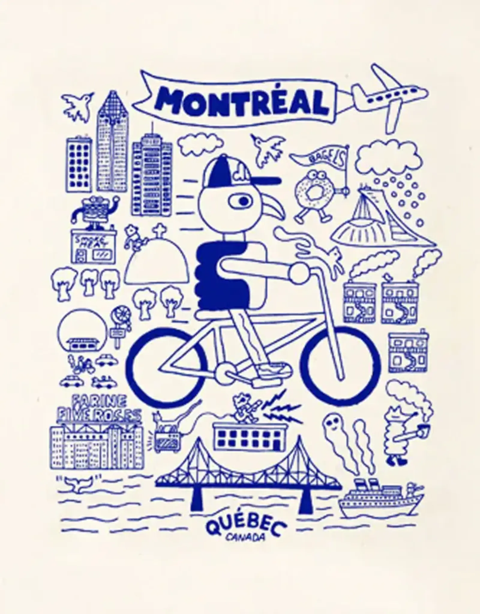 Paperole TOTE BAG : MONTRÉAL TOUT TERRAIN