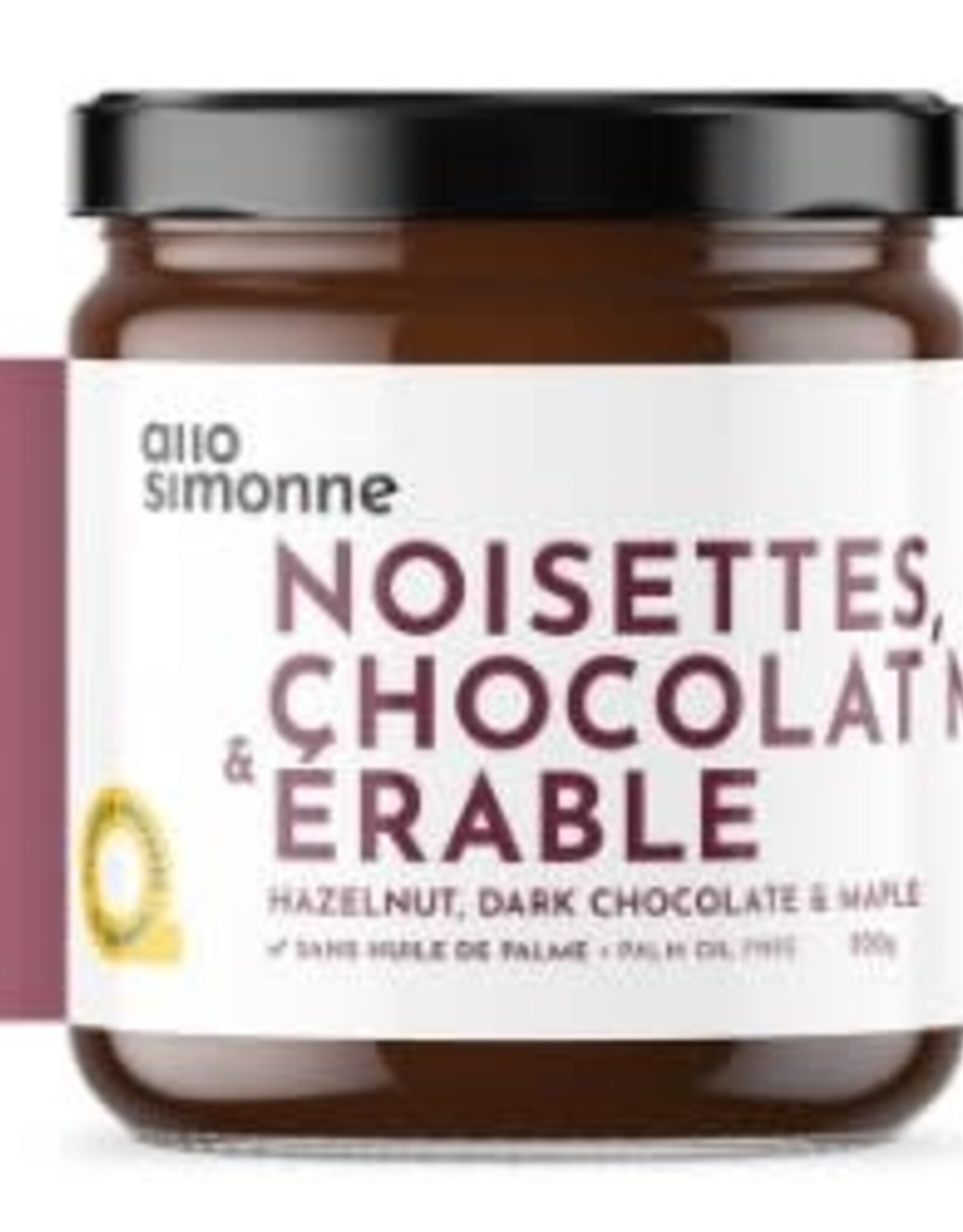 TARTINADE : NOISETTE, CHOCOLAT NOIR & ÉRABLE